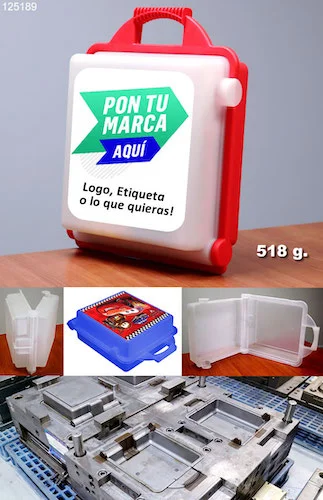 Store Tote lid and base mold