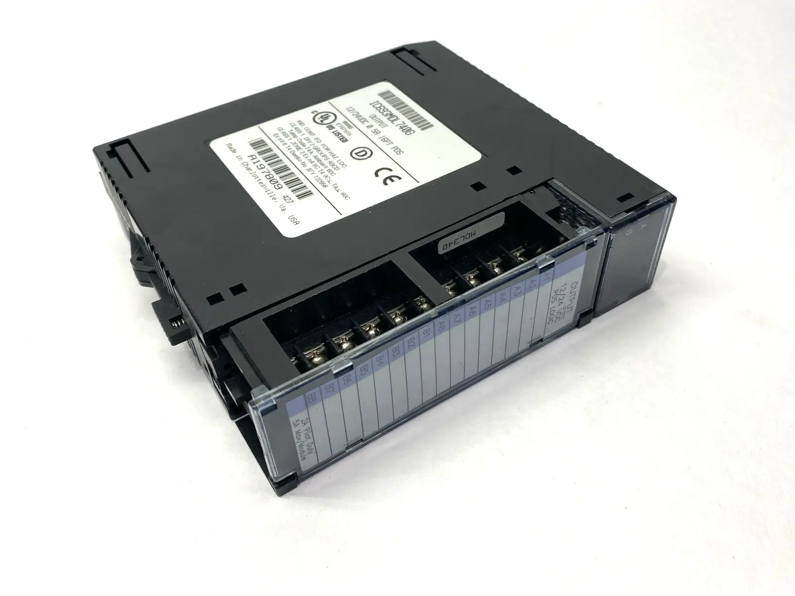 USED GE FANUC OUTPUT MODULE 12/24VDC 0.5A 16PT POS LOGIC