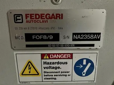 USED 2014 FEDEGARI FOF8/9