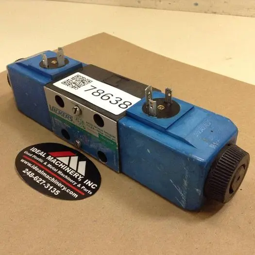 Used VICKERS DG4V-3S-33C-M-U-H5-60 Valves/Fittings Michigan US | Ideal Machinery #574813