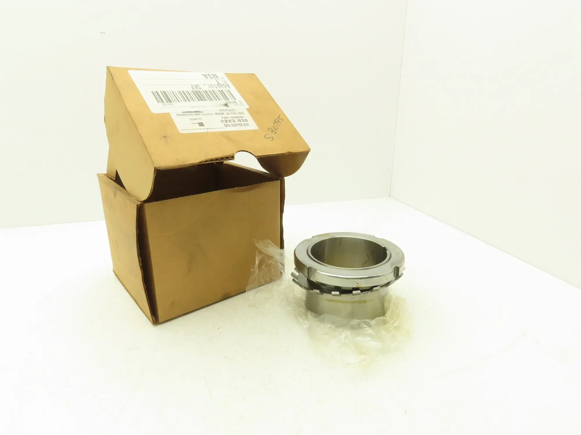 Standard 22x3.938 SNW Adapter Assembly Bushing Spanner Nut & Lock Ring