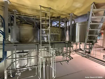 Used Complete Lipids Production Plant – Evaporator, Alfa Laval Disc Centrifuge, Centritherm & Tanks