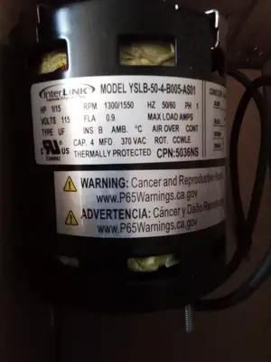 New | in-Stock Interlink Interlink YSLB-50-4-B005-AS01 A.C. Motors US | Infinity wholesale & Supply LLC #1305782