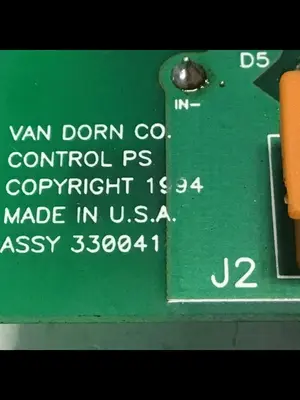 USED VAN DORN PC330-041