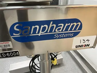 Sanpharm Systems model TE101-L stainless steel vibratory tablet deduster