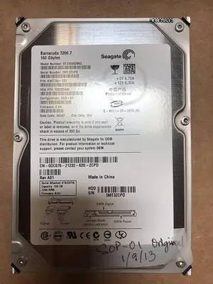 USED SEAGATE ST3160828AS