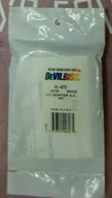 QTY. 1. DEVILBISS AIR ADAPTER Q.D. KIT PART #KK-49...