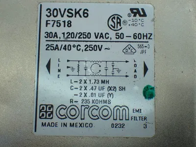 Used CORCOM 30VSK6 Surge Protectors Ohio US | HGR 24 #941861