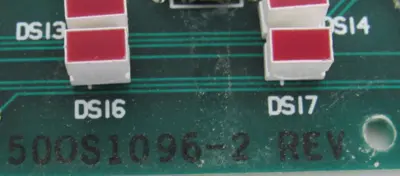 USED ABB 500S1096-2 DISPLAY CARD 500S10962