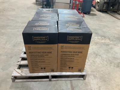 Used LOT OF (6) HANDCRAFT SUPPLIES WINEMAKING STARTER KITS Brewing Equipment Michigan US | Miedema Asset Management Group #1580127