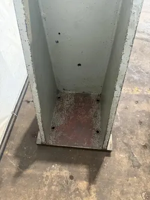 24" WIDE X 46" TALL X 24" DEEP T-SLOTTED ANGLE PLATE SET. STOCK # 0222526
