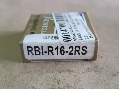 NEW RBI BEARING R16-2RS