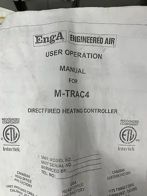 USED ENGINEERED AIR HE321/O