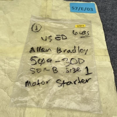Used Allen Bradley 509-BOD Pipe, Tube & Bar Benders Parts California US | Davliegogo LLC #1710127