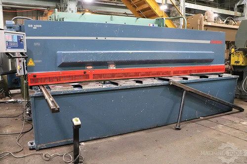 Used 2006 DURMA SB4006 Power Squaring Shears (Inch) Florida US | Southern Fabricating Machinery Sales, Inc. #87395