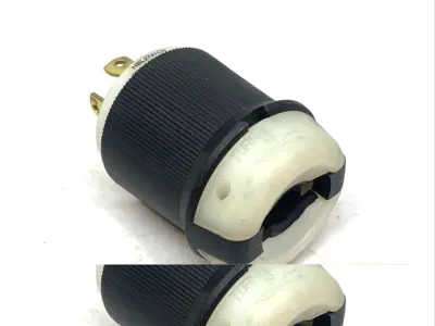 Used Hubbell Twist-Lock Plug 30A 600VAC Bus Bars & Plugs Michigan US | Maverick Industrial Sales #1400838