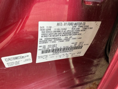 Used 2010 FORD FLEX SUVs Michigan US | Miedema Asset Management Group #1413891