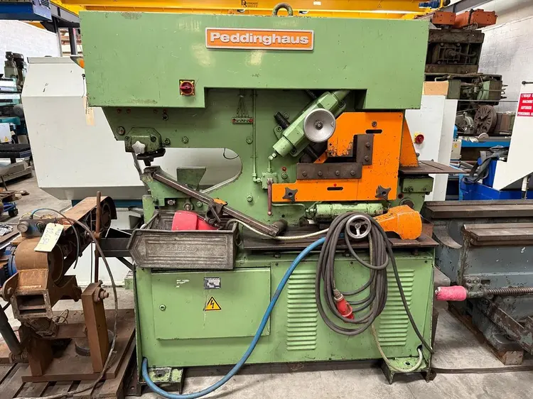 Used PEDDINGHAUS PEDDIMASTER 80/110 Ironworkers BE | Apt International N.V #361064