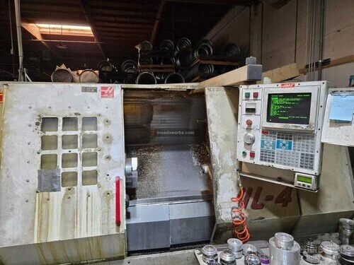 Used 1997 HAAS HL-4 CNC Lathes Illinois US | Meadoworks #1496580
