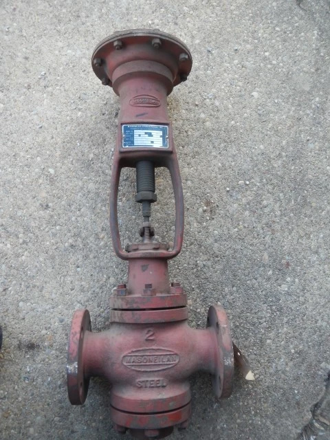 Masoneilan 2" 150 Rating, WCB Steel Flanged Control Valve