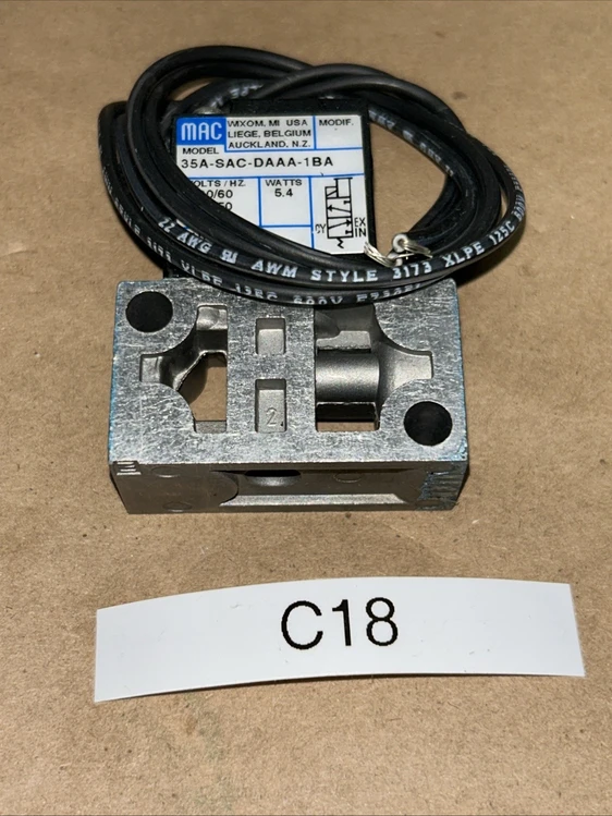 New | in-Stock Mac 35A-SAC-DAAA-1BA Valves/Fittings | J&J Industrial Supply #498384