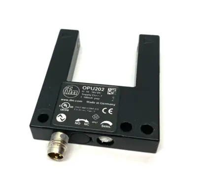 New | in-Stock ifm Photoelectric Fork Sensor PNP, 660nm Wavelength, OPU-FCKG/IO-LINK Photoelectric Sensors Michigan US | Maverick Industrial Sales #1424745
