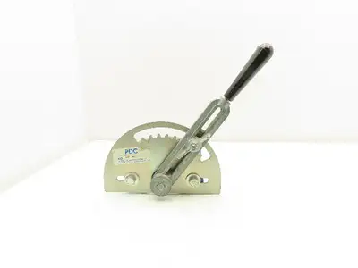 4" Wafer Style Steel Butterfly Valve Metal Seated with Handle