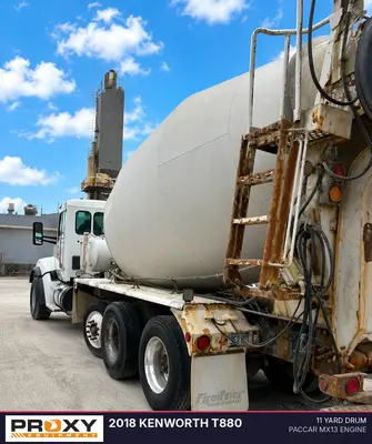 Used 2018 KENWORTH T880 Concrete Mixer Trucks Arizona US | Proxy Equipment #1388722