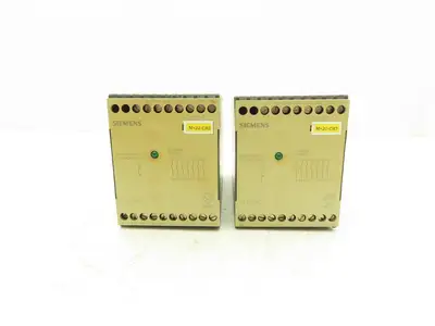 Siemens 3TK2907-0BB4 Safety Relay Module Auxiliary Contact Lot of 2