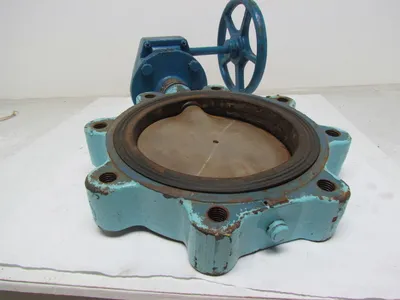 Dezurik 9207954 8" Butterfly Valve Flanged EPDM Seat Manual Gear Actuator