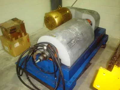 Dorr-Oliver 12L solid bowl decanter centrifuge, 316SS.