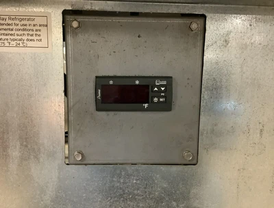 152-0241 Randell SSAC-40BSC Open Self Contained Refrigerated Display Cooler Case