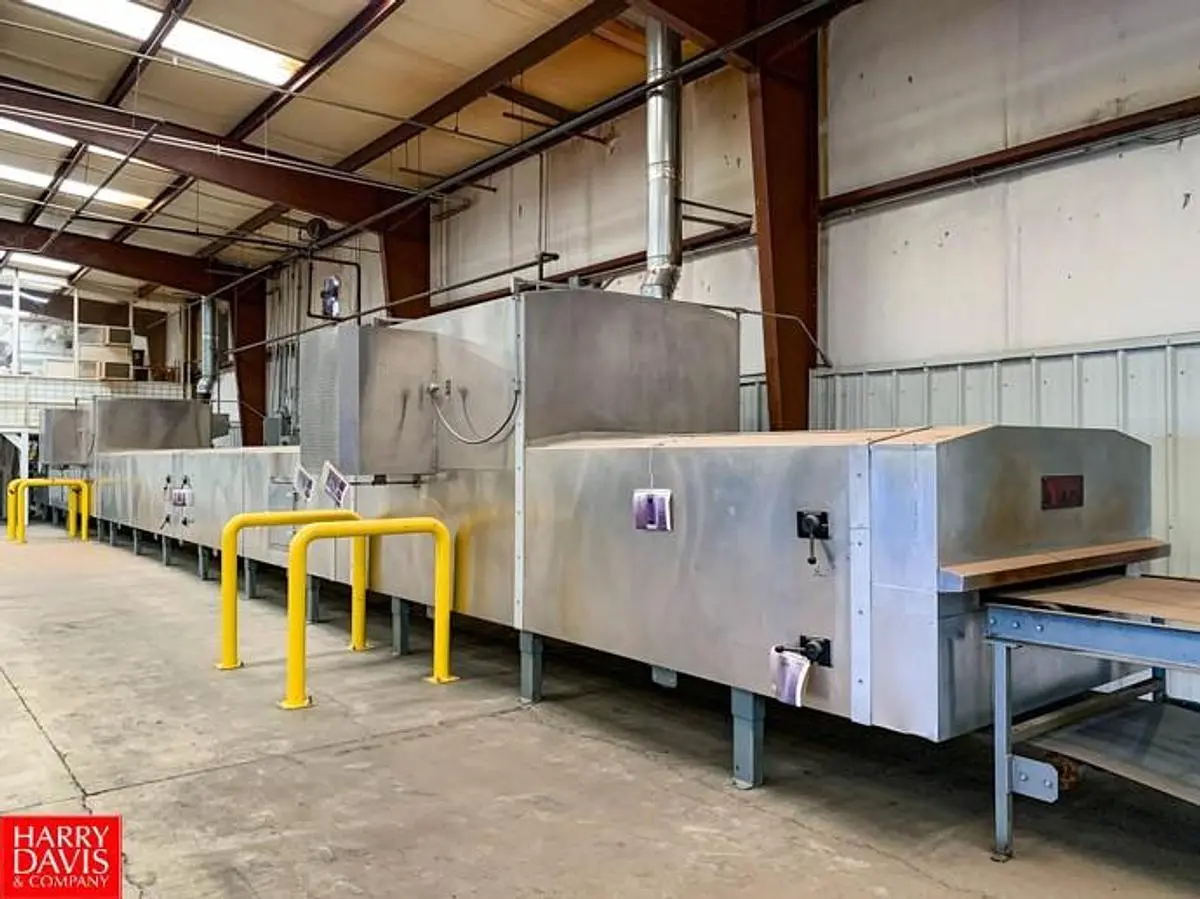 Used 2004 BAKER PERKINS 48" INDIRECT FIRED TUNNEL OVEN Continuous Ovens Texas US | Bakery Machinery and Engineering #1770306