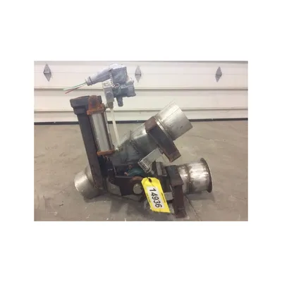 Used 6" Stainless steel Dry Bulk Reject Gravity Diverter Valve