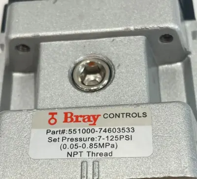 NEW BRAY CONTROLS 551000-74603533 FILTER REGULATOR 55100074603533