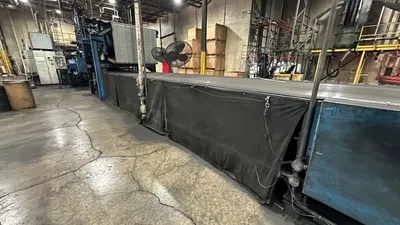 60" X 40' Sandvik Belt Flaker