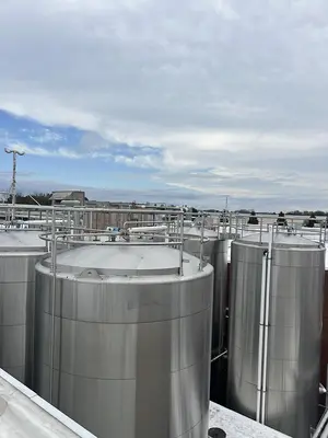 Walker Stainless 20,000 Gallon Jacketed Stainless Steel Storage Tanks SA240/T316L R-717 Lot of 4 1997