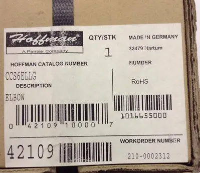 Used HOFFMAN CCS6ELLG Miscellaneous Equipment (Electrical & Power) | Surplus Asset Holdings #1194773