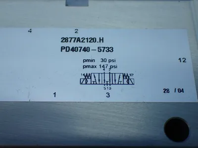 New | in-Stock ROSS 2877A2120.H Valves/Fittings | HGR 24 #733213