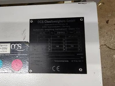 Used OCS _UNKNOWN_ Checkweighers (Misc) Wisconsin US | Packer City Sales #1297929