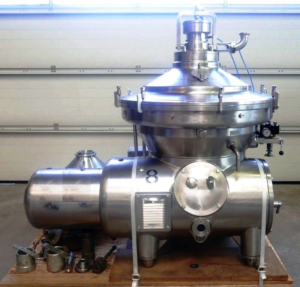Westfalia SAKP 20036 hermetic clarifier centrifuge, 316SS.
