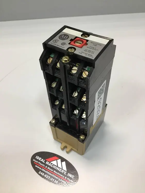 Used ALLEN BRADLEY 700-P1200A1 SER B Relays & Switches Michigan US | Ideal Machinery #601346