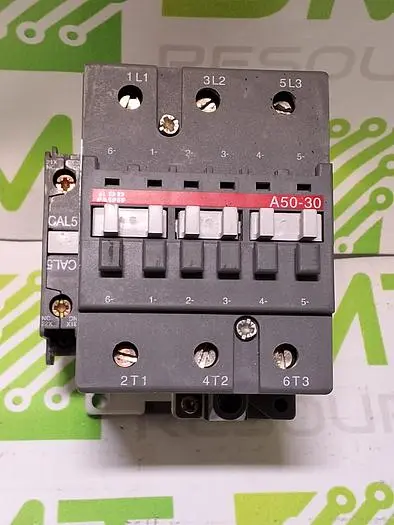 ABB A50-30 MAGNETIC 3 POLE CONTACTOR 120V