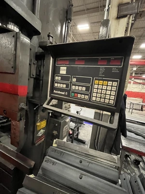 175 Ton Cincinnati Brake Press, Model 175CB x 10', Autobend 6 Controller