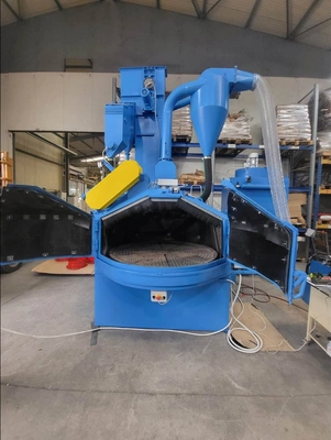 CM Shot Blaster with Rotary Table, completely refurbished, with 2 year guarantee in the EU