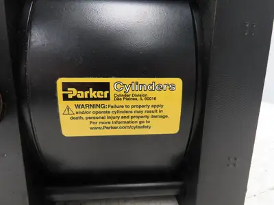 Parker 08.00 D2ALU14A 3.000 Pneumatic Air Cylinder 8" Bore 3" Stroke 250PSI