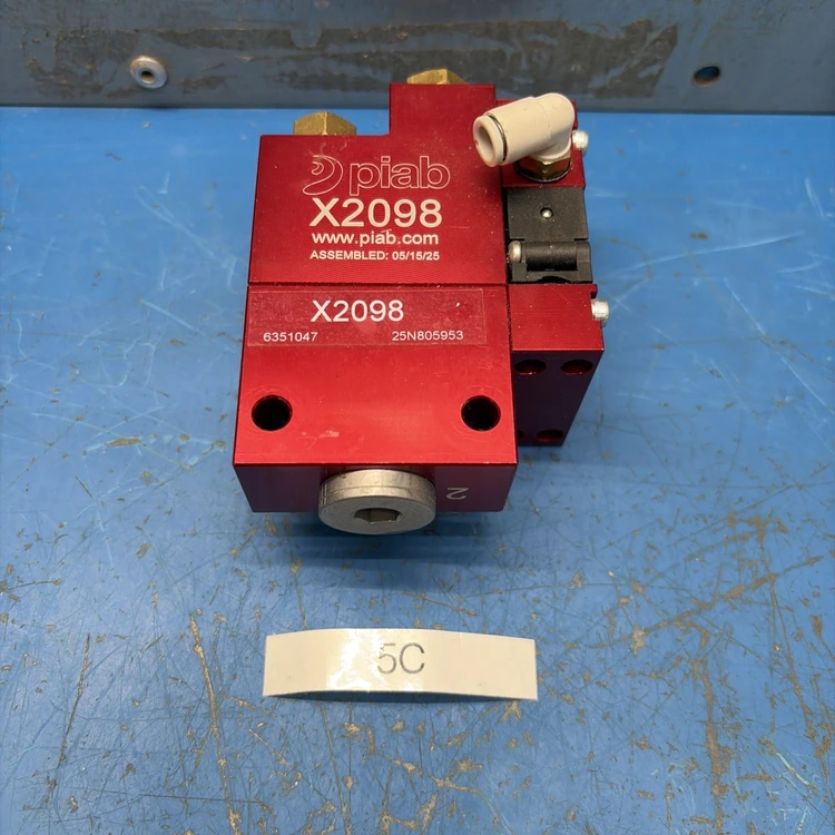 Used PIAB X2098 Valves/Fittings Indiana US | J&J Industrial Supply #1328175