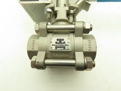DuraValve DM340 3/4" Manual Ball Valve With Limit Switch On/Off Indicator Box