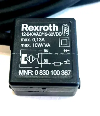 NEW REXROTH 0830100367 MAGNETIC PROXIMITY SENSOR 12-240VAC 12-60VDC LOT OF 2
