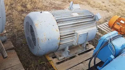 USED TOSHIBA 350 HP ELECTRIC MOTOR